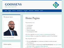 Tablet Screenshot of goossens.org